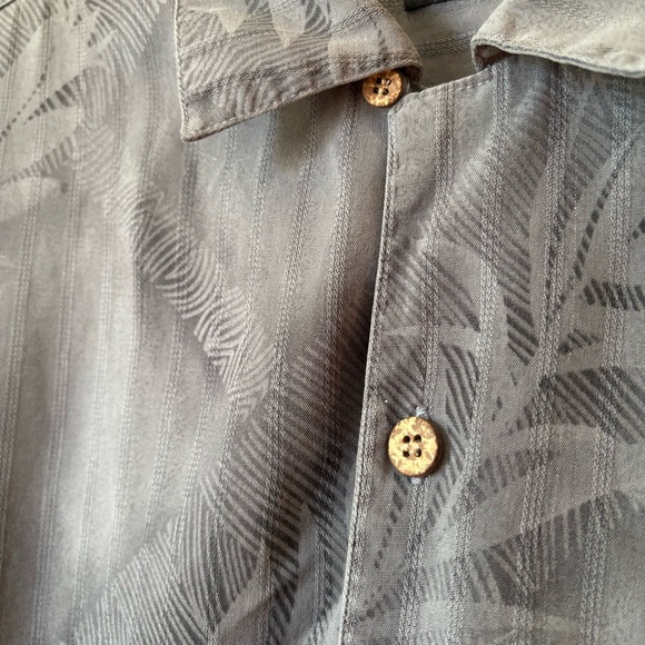 Vintage Modango Silk Beach Button Down Men’s XL - Picture 4 of 5
